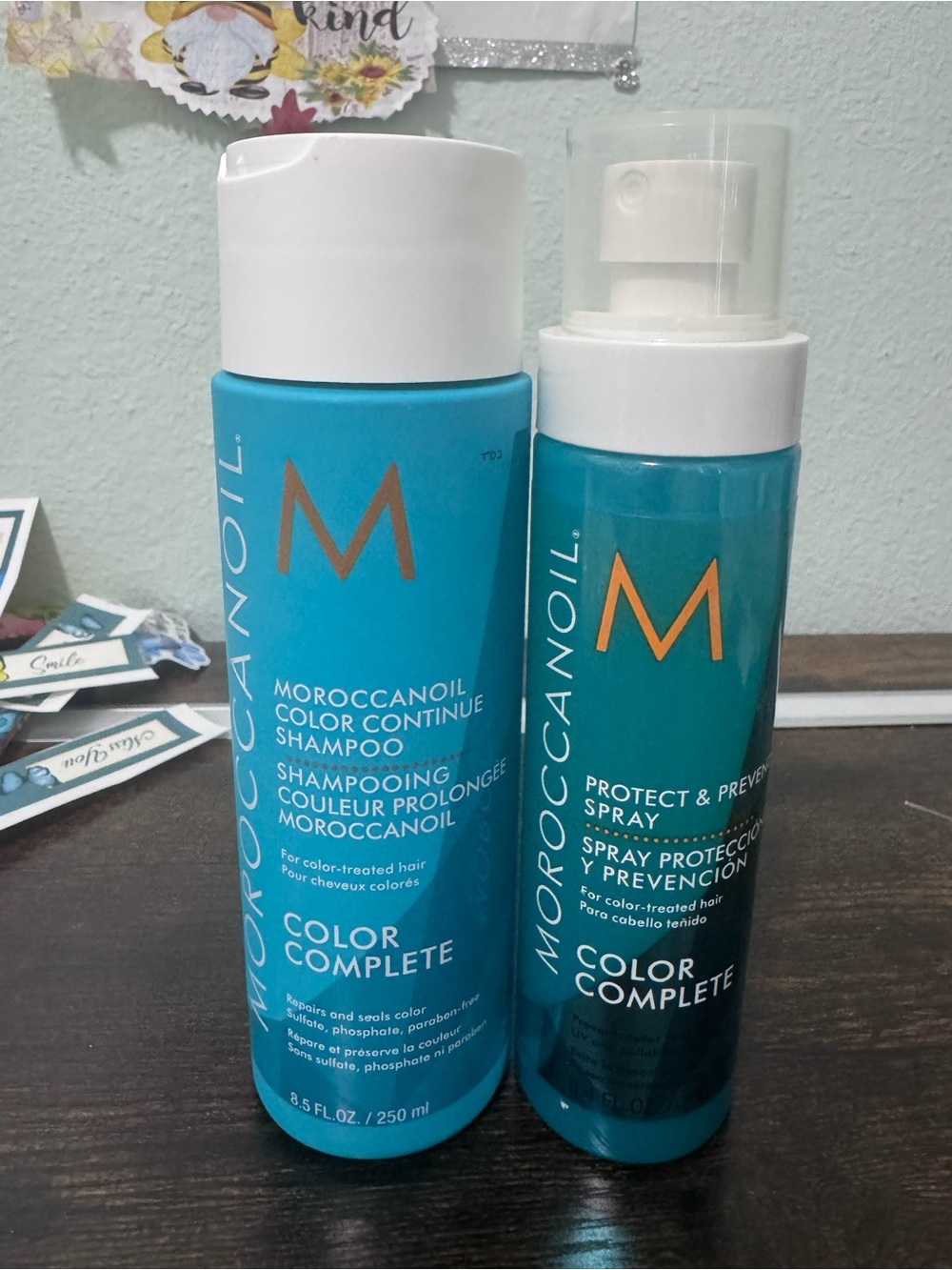 Moroccanoil Color Complete Shampoo & Protect & Prevent Spray Duo